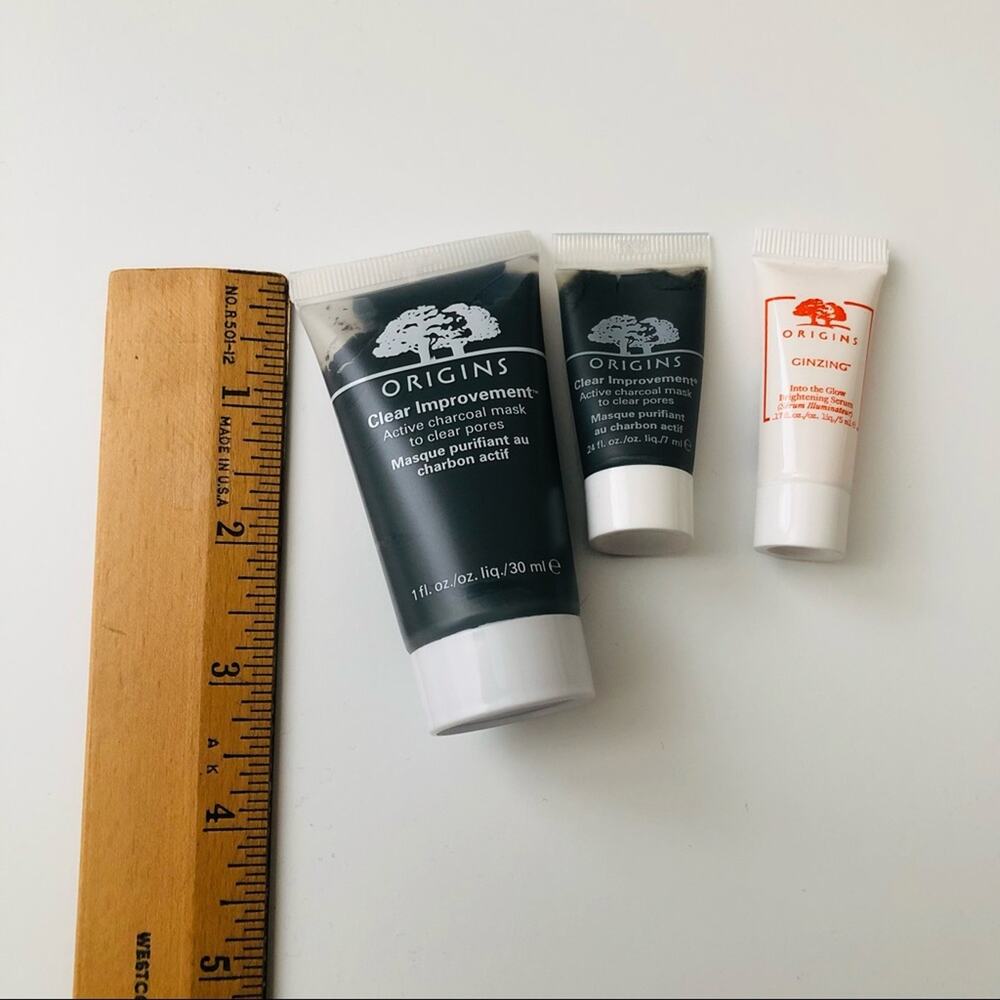 3x Origins skincare mini travel